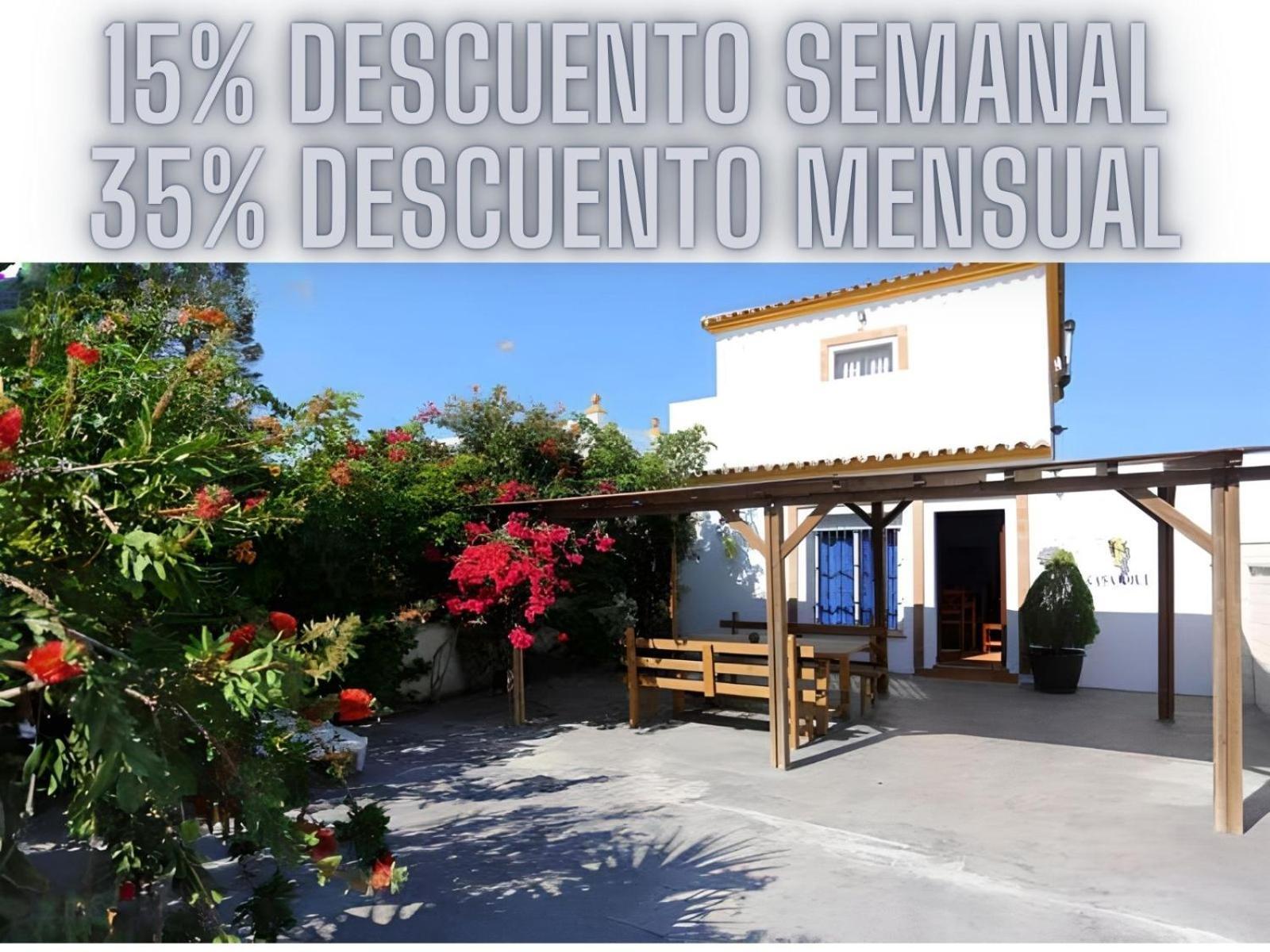 Villa Casa Familiar 150 Metros De La Playa El Palmar El Palmar de Vejer Exterior foto